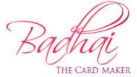 Badhai Cards, Wedding Invitation Cards, Shaniwar Peth, Pune Badhai Cards